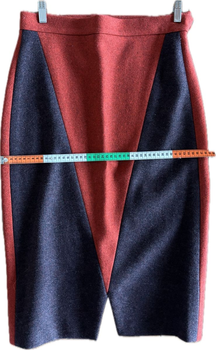 Gonne: Jupe PAMB T.40, design bicolore marron/orange – Nuovo (secondo la descrizione) da Dotzigen venduto da SecondHandGems 3