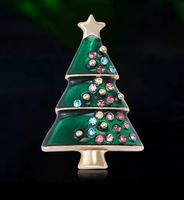 Weihnachtsbaum Brosche 🎄
