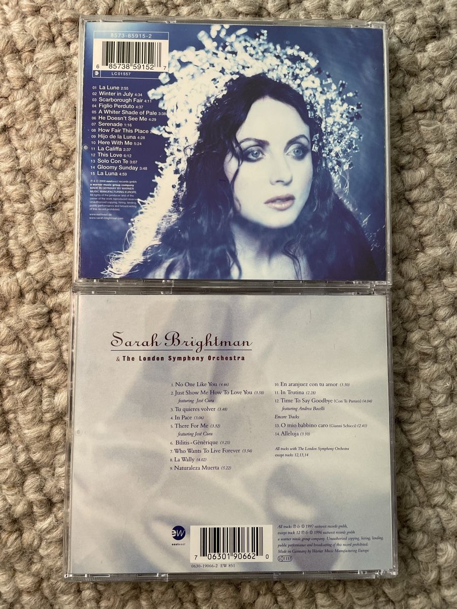CD: 2x Sarah Brightman – Usato da Reinach AG venduto da trigger7811 2