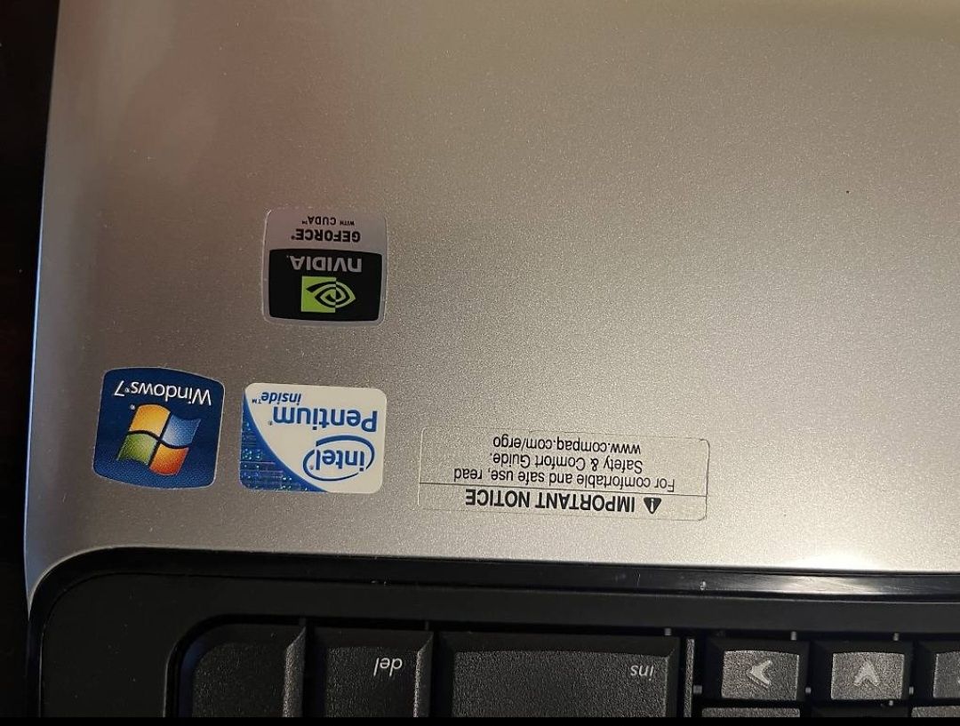 Compaq Notebooks: Compaq Laptop Intel Pentium Nvidia GeForce gebraucht – Gebraucht aus St. Gallen von verushka_babushka 1