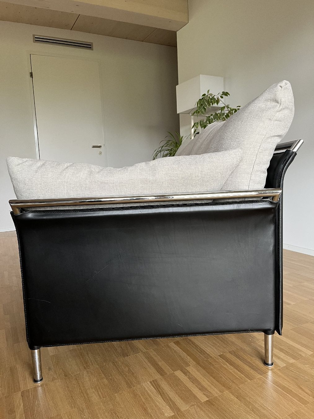 De Sede Sofas: Canapé de Sede - Cuir Chrome Tissus – Gebraucht aus Hombrechtikon von fisch_std 2