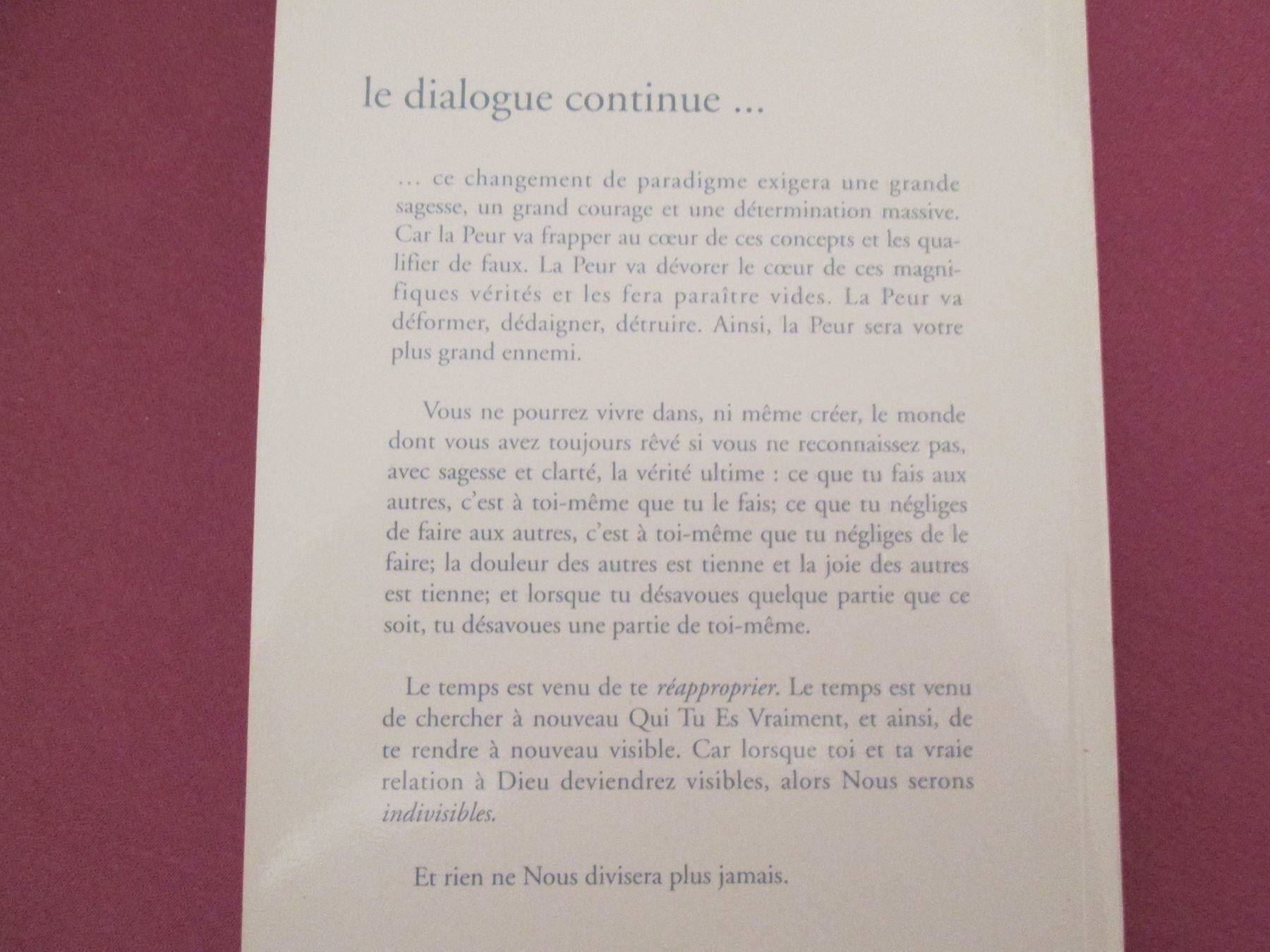 Libri: Conversations avec Dieu - un dialogue hors du commun – Usato da Neuchâtel venduto da Dualseele 2