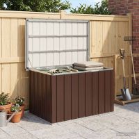 Garten-Aufbewahrungsbox Braun 109 x 67 x 65 cm