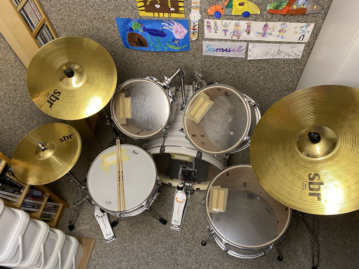 Strumenti musicali: Pearl Export S. White Schlagzeug – Usato da Weinfelden venduto da cyr_5ksn
