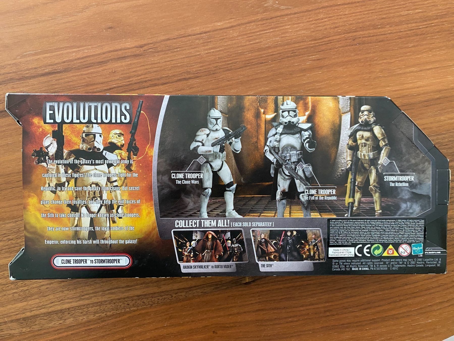 Star Wars Statuette: STAR WARS*Evolutions Set* Clone to Storm – Nuovo e nell'imballaggio originale da Horn venduto da HanSolo. 1