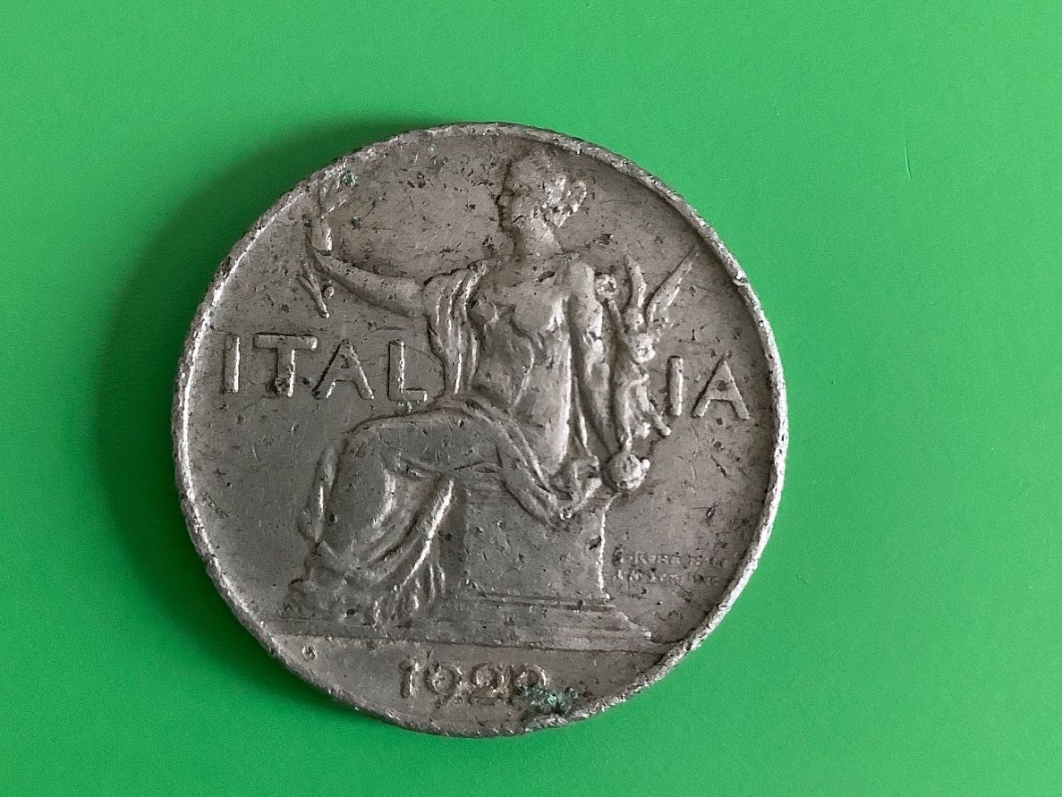Tutti le monete: Italia 1 Lire 1922 – Usato da Zürich venduto da Verde21