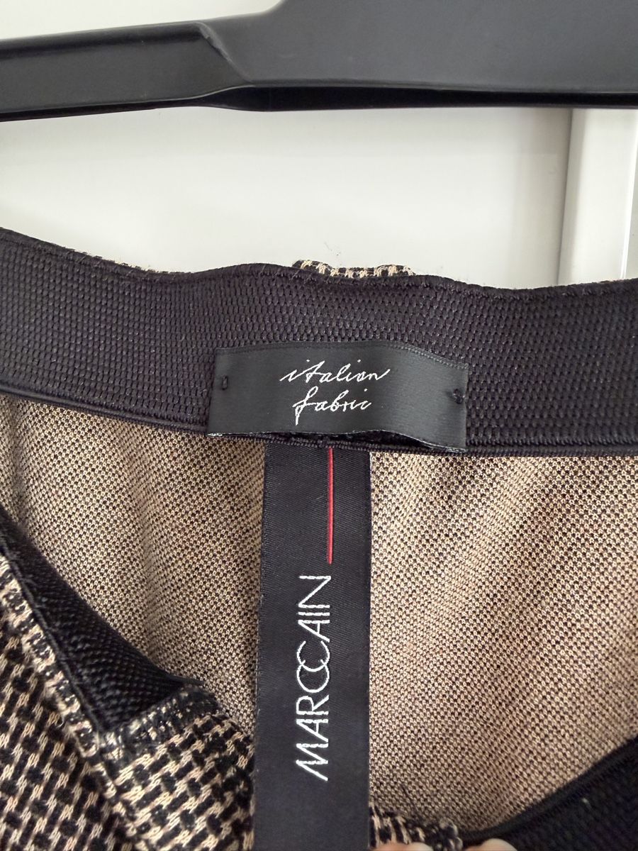Marc Cain Pantaloni: Marc Cain Stoffhose gemustert N2 / ca. Gr. 36 – Usato da Winterthur venduto da marisole4 2