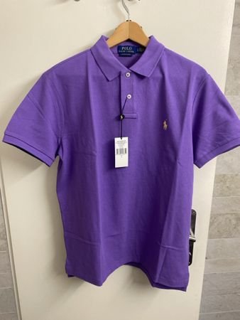 Ralph Lauren Polo Shirt, New with Tags, Custom Slim Fit L