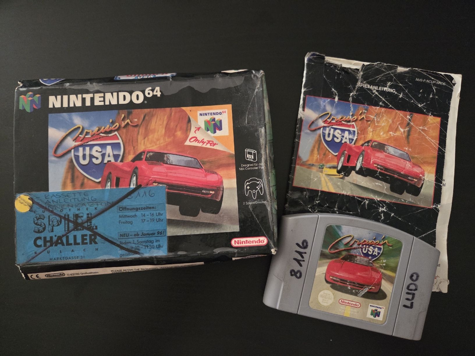 Nintendo Giochi: Nintendo 64 Cruisn USA  – Usato da Embrach venduto da Kai15