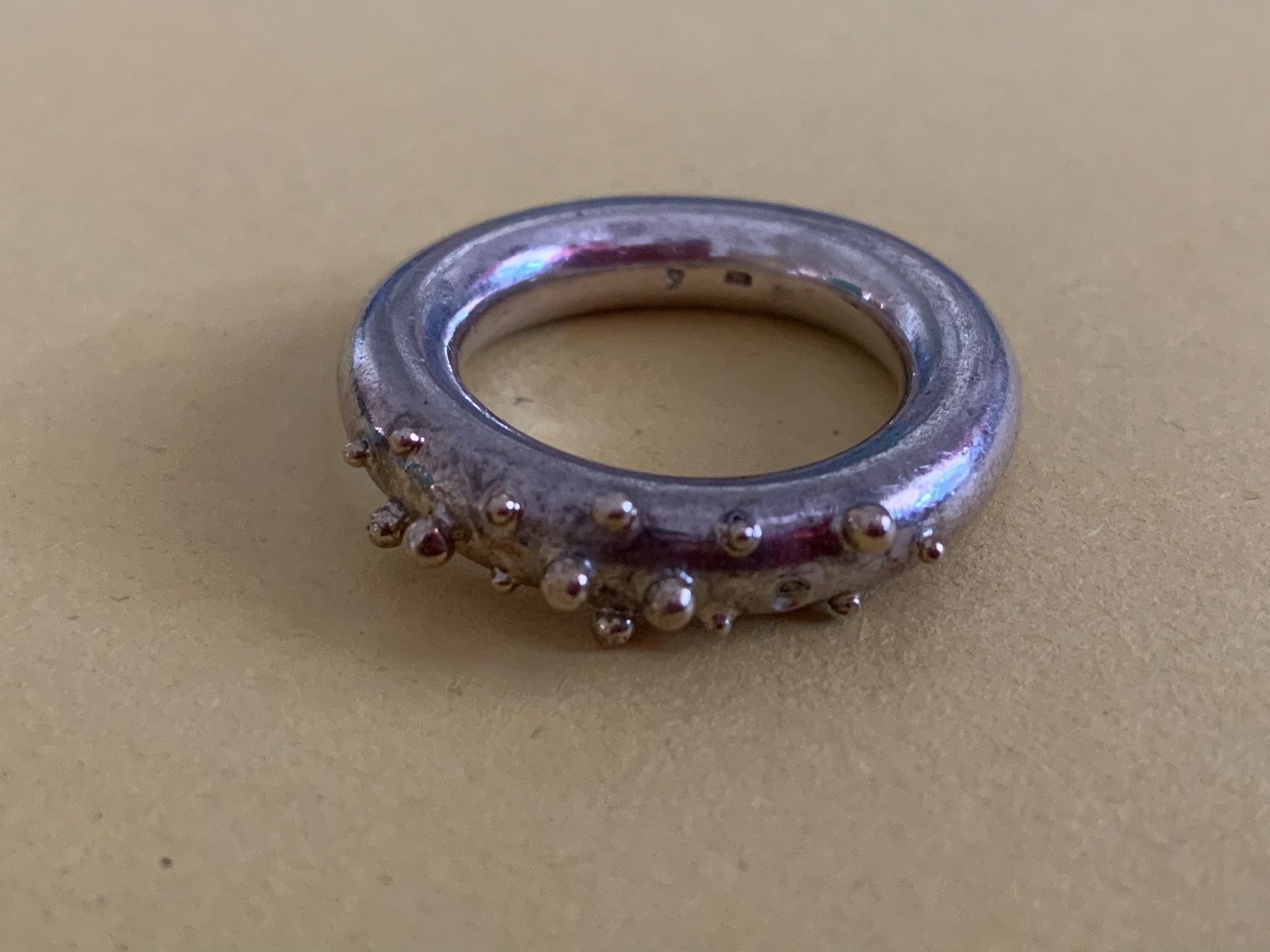 Ringe: Silberring kleiner Morgenstern 56 – Gebraucht aus Dittingen von Bijoubelle 6