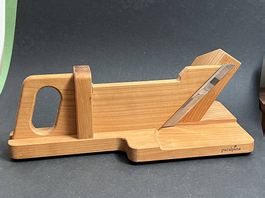 Toller Salamihobel Wursthobel Hobel Holz Puralpina Kirsch