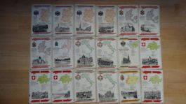 Cartes Chocolat Suchard Collection Vintage début 1900 env.