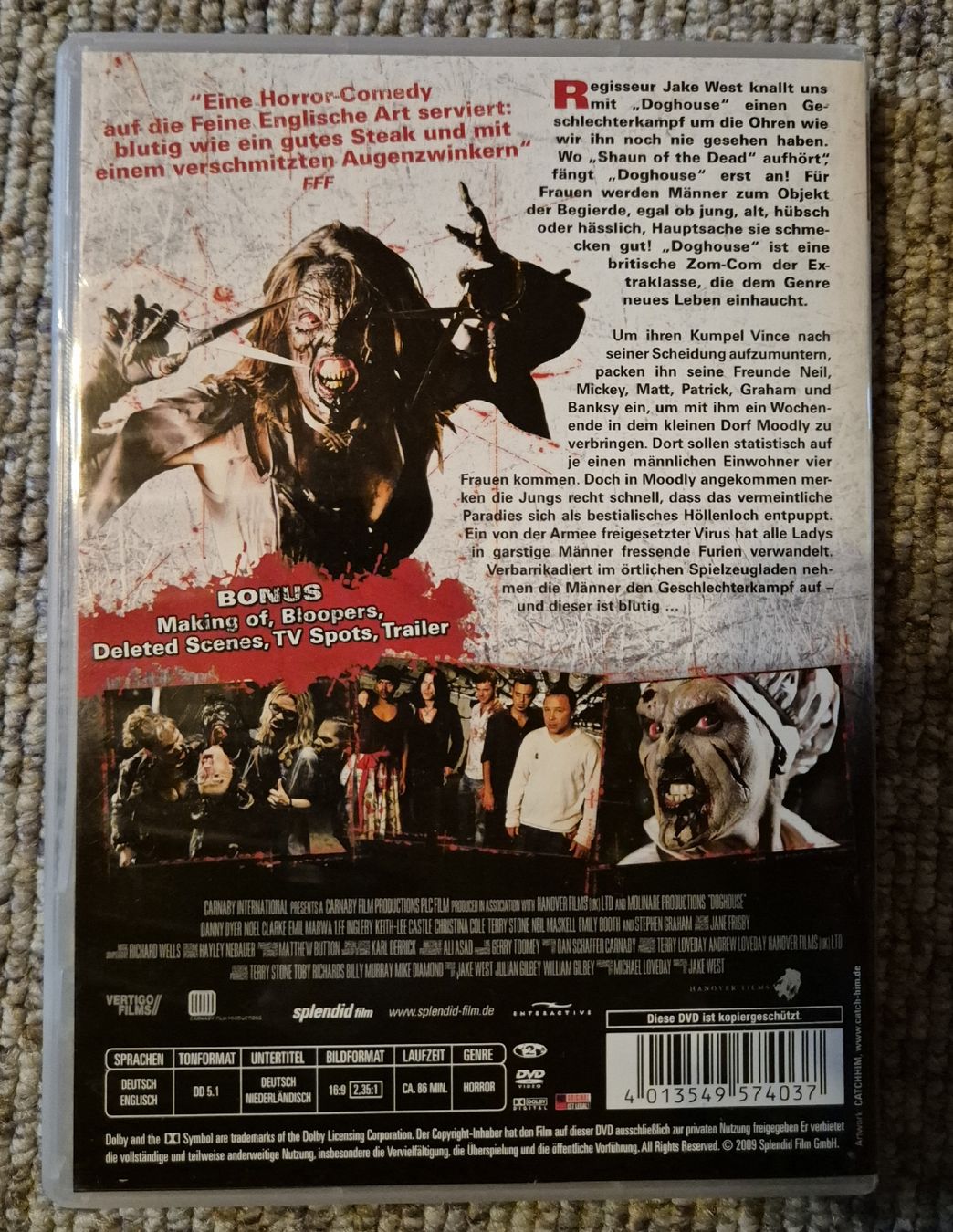 Tutti i DVDs: Doghouse DVD - Der Kampf der Geschlechter wird blutig! – Usato da Grosshöchstetten venduto da Fanky33 1