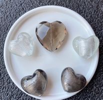 Glasperlen*Herzli *Mix*Gelocht*Neu*