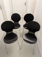 4x Interio KIM II Stühle schwarz