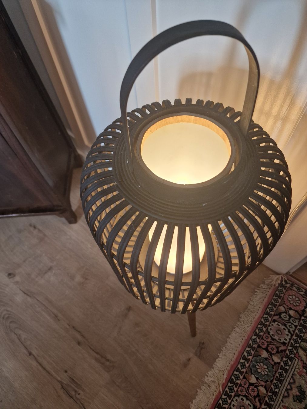 Pfister Lampes: Stehlampe Rattan – D'occasion à Gerlafingen par Regenboge4 2
