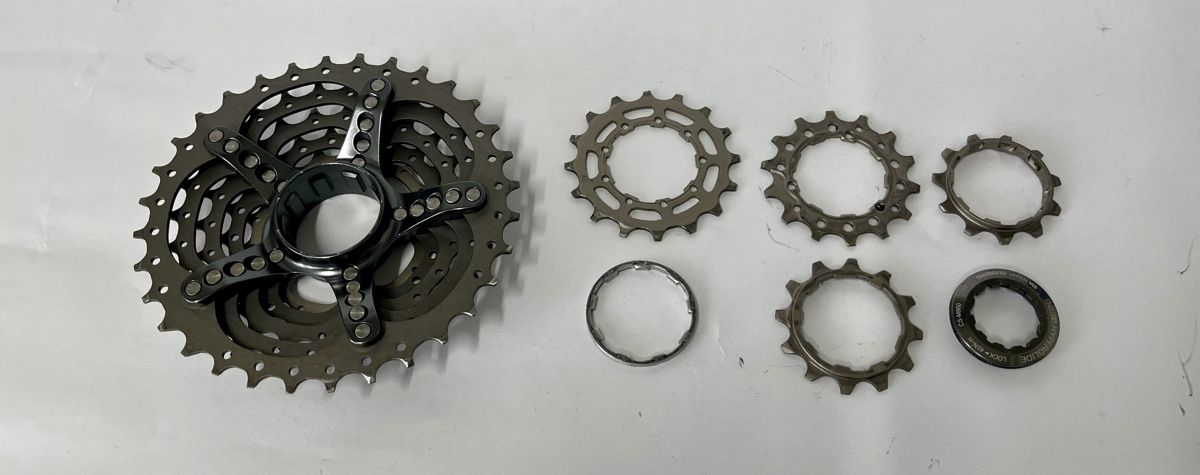 Shimano Pezzi di ricambio: Shimano XTR CS-M960 Titanium Kassette 9fach – Usato da Mörigen venduto da Jimmiz 1