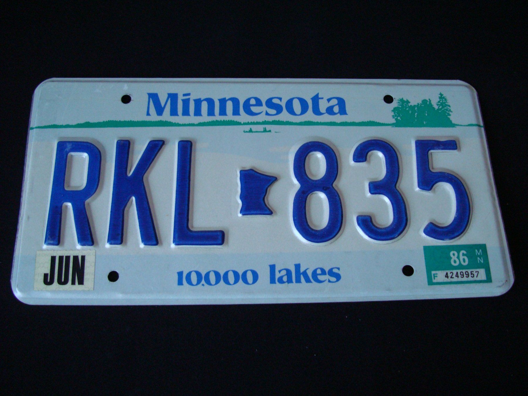 Insegne: MINNESOTA RKL 835 – Usato da Scherz venduto da 5246