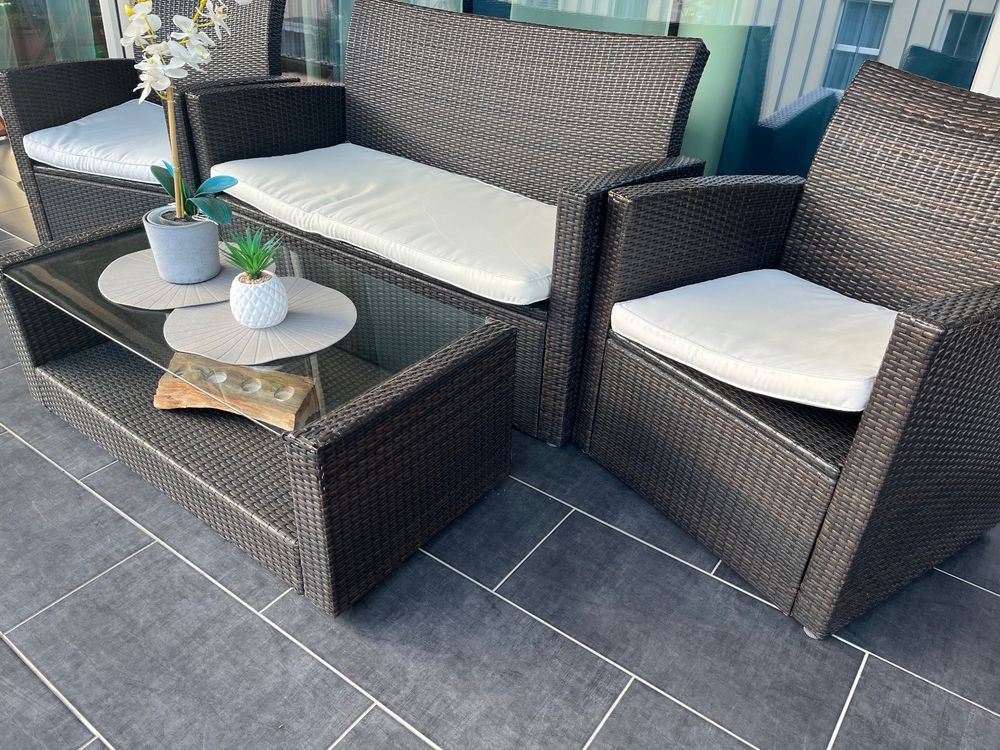 Rattan Sitzgarnitur Kaufen auf Ricardo