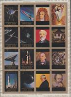 Timbre Ajman 1972 Histoire de l'espace