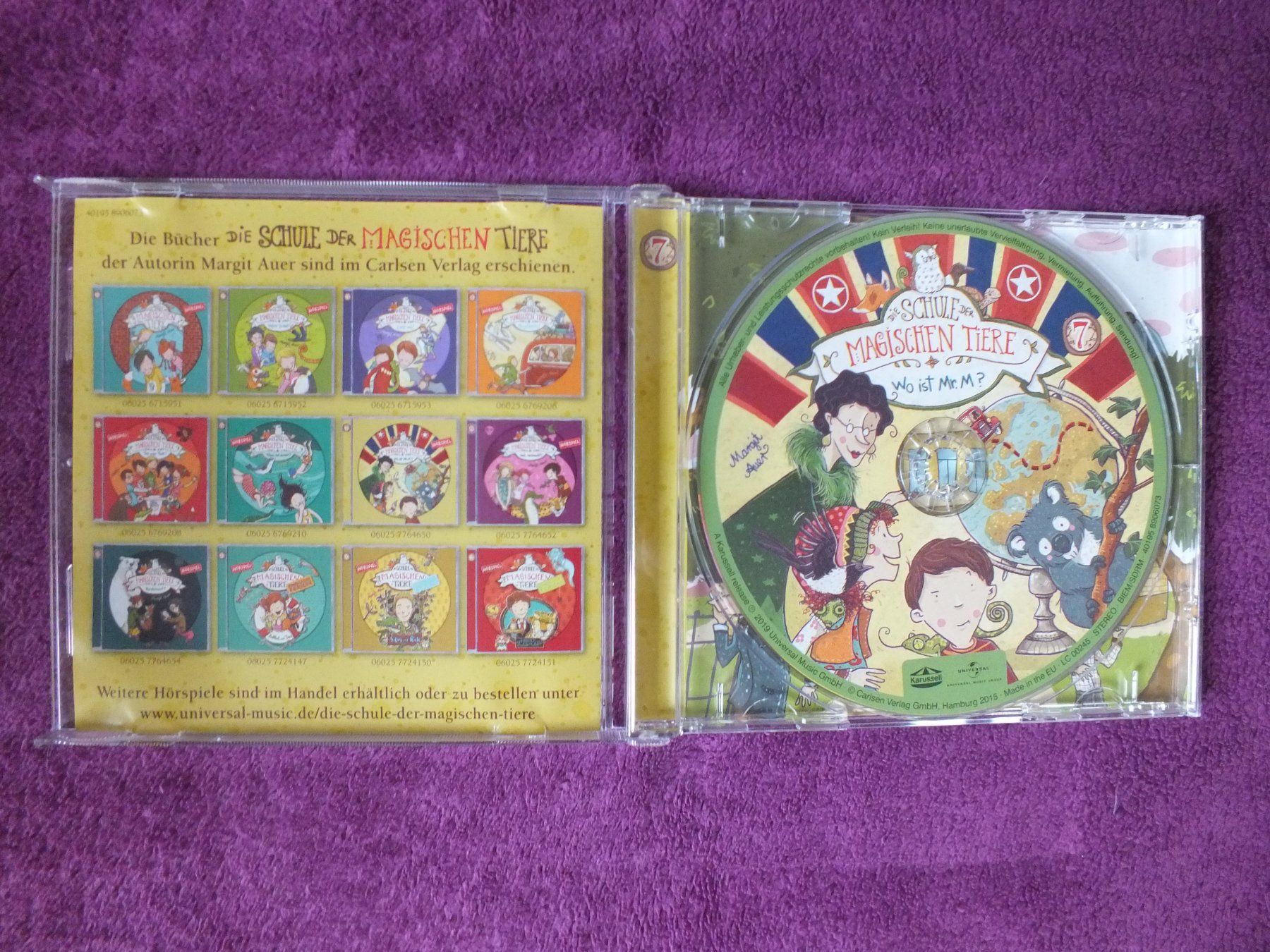 Livres audio: Die Schule der magischen Tiere CD - Wo ist Mr. M ? – D'occasion à Müllheim Dorf par Seeeule01 2