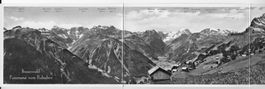 Braunwald, Panorama von Rubschen