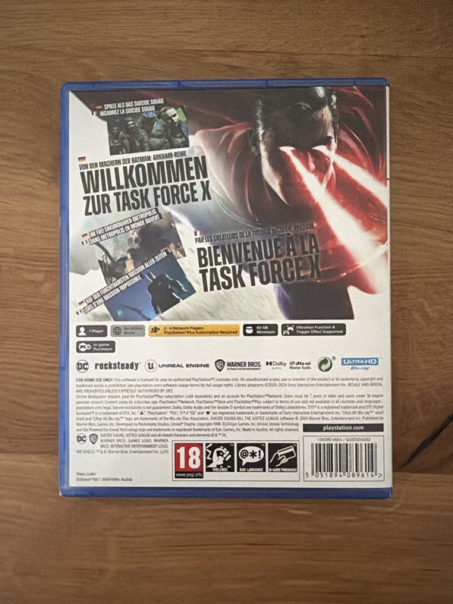 Spiele: Suicide Squad Ps5 – Gebraucht aus Hagendorn von masterchieff 1