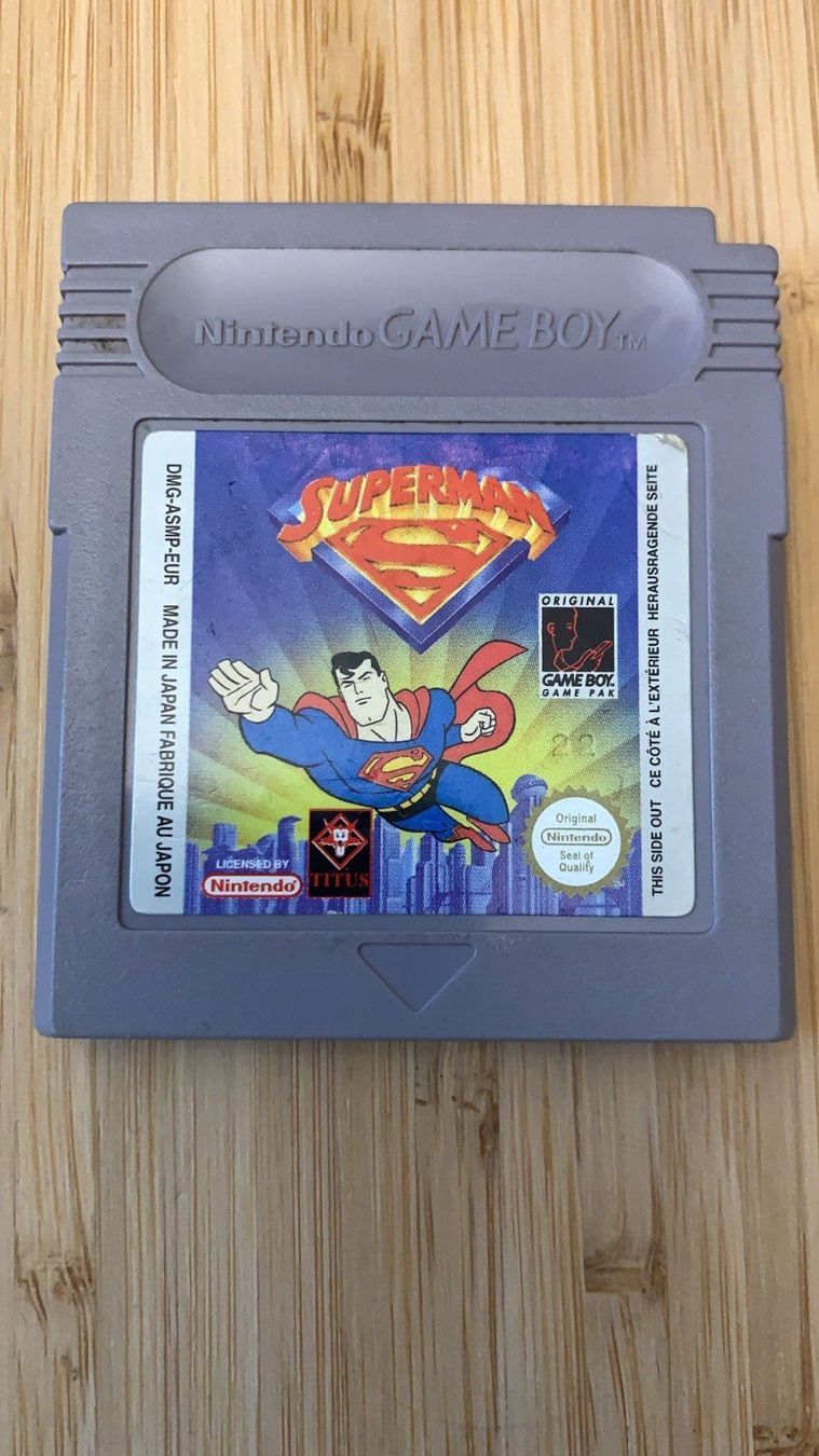 Giochi: Superman für Gameboy – Usato da Gebenstorf venduto da RetroFuture
