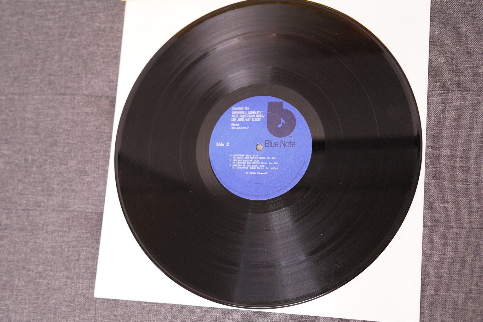 Schallplatten: Cannonball Adderley - Somethin' Else (Blue Note) – Gebraucht aus Horgen von Irome 3