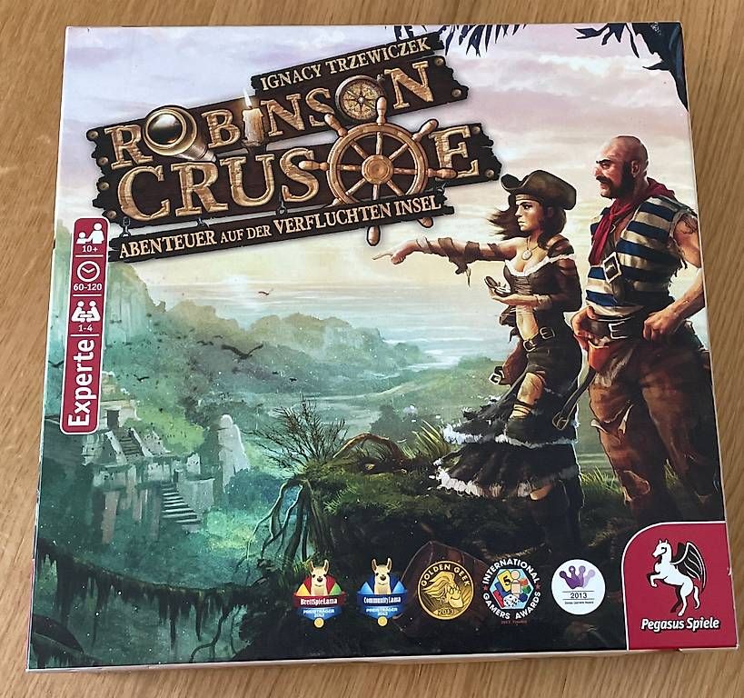 Pegasus Spiele Giochi: Robinson Crusoe Brettspiel – Usato da Giswil venduto da StadiZ