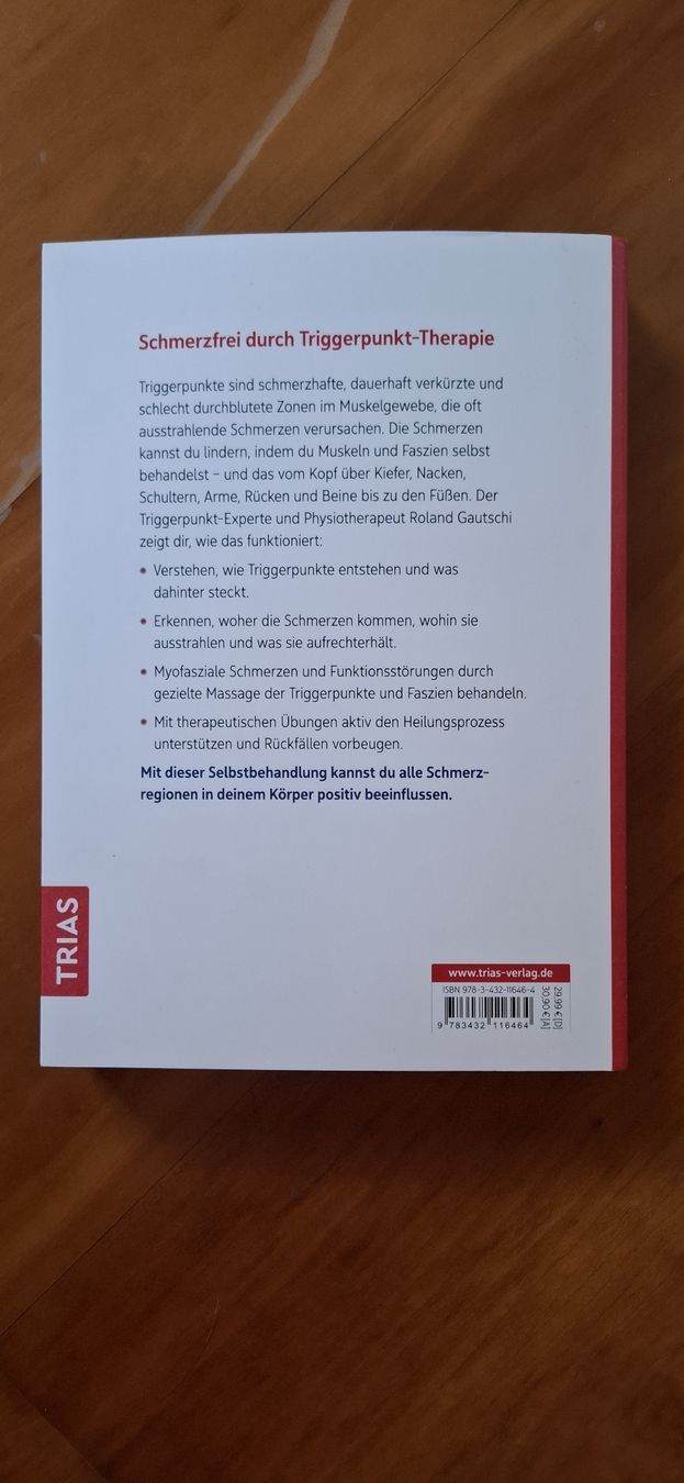 Libri: Buch: Triggerpunkte und Faszien – Nuovo e nell'imballaggio originale da Wuppenau venduto da Jaqueline 1