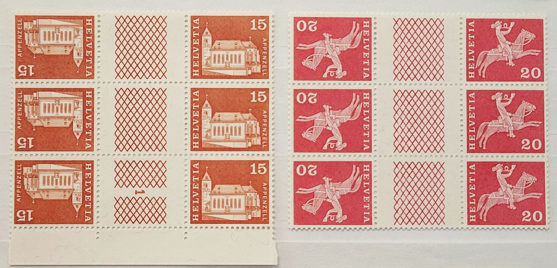 Tutti i francobolli: CH, Postgeschichtliche Motive und Baudenkmäler, Postfrisch** – Nuovo (secondo la descrizione) da Castione venduto da Rx-stamps 2