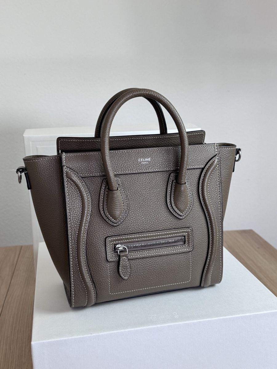 Celine Borse: Celine nano luggage bag – Usato da Basel venduto da ori_w7wq 5