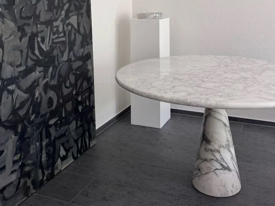 Tische: Dinner Marble by Angelo Mangiarotti – Gebraucht aus Dagmersellen von vvinteriorhome