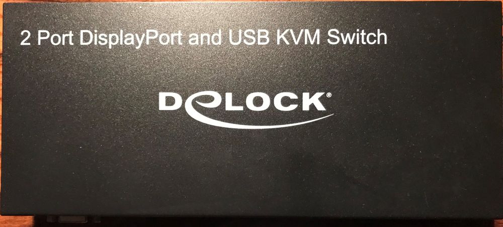 DeLOCK - 2 Port DisplayPort and USB KVM Switch (Gebraucht) in Zürich ...