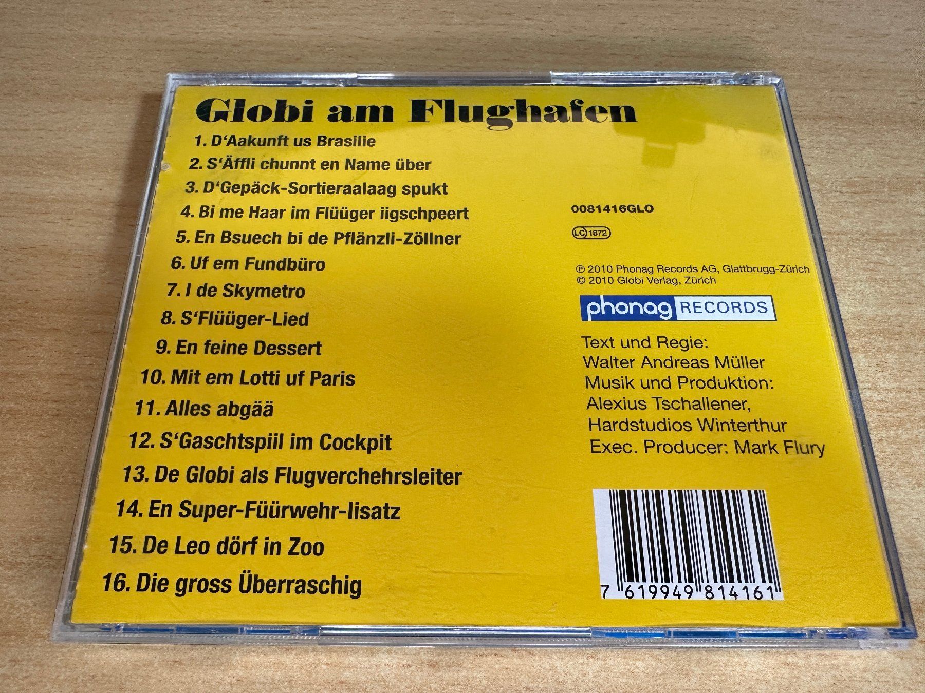 Audiolibri: L8 Globi Am Flughafen – Usato da Rikon im Tösstal venduto da Alpenmutz 1