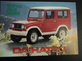 Prospekt Daihatsu Taft  Pick-Up 4x4 F20LV F55 F20LK