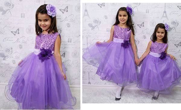 Vestiti & Gonne: Robe de soirée violette taille 100 à 160 – Nuovo e nell'imballaggio originale da Gurmels venduto da Swisspod 2