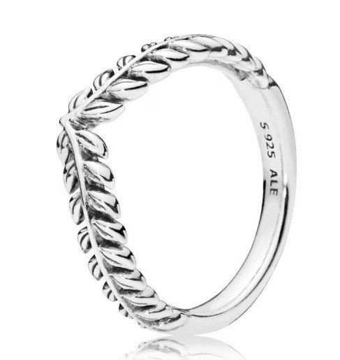 Pandora Graines Wishbone Wishbone Silver Ring 54, Argent 925 (Neu und ...