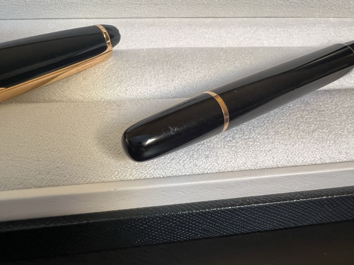 Stifte & Marker: MONTBLANC ROLLERBALL MEISTERSTÜCK DORÉ – Gebraucht aus Le Châble VS von jud_syz2 6