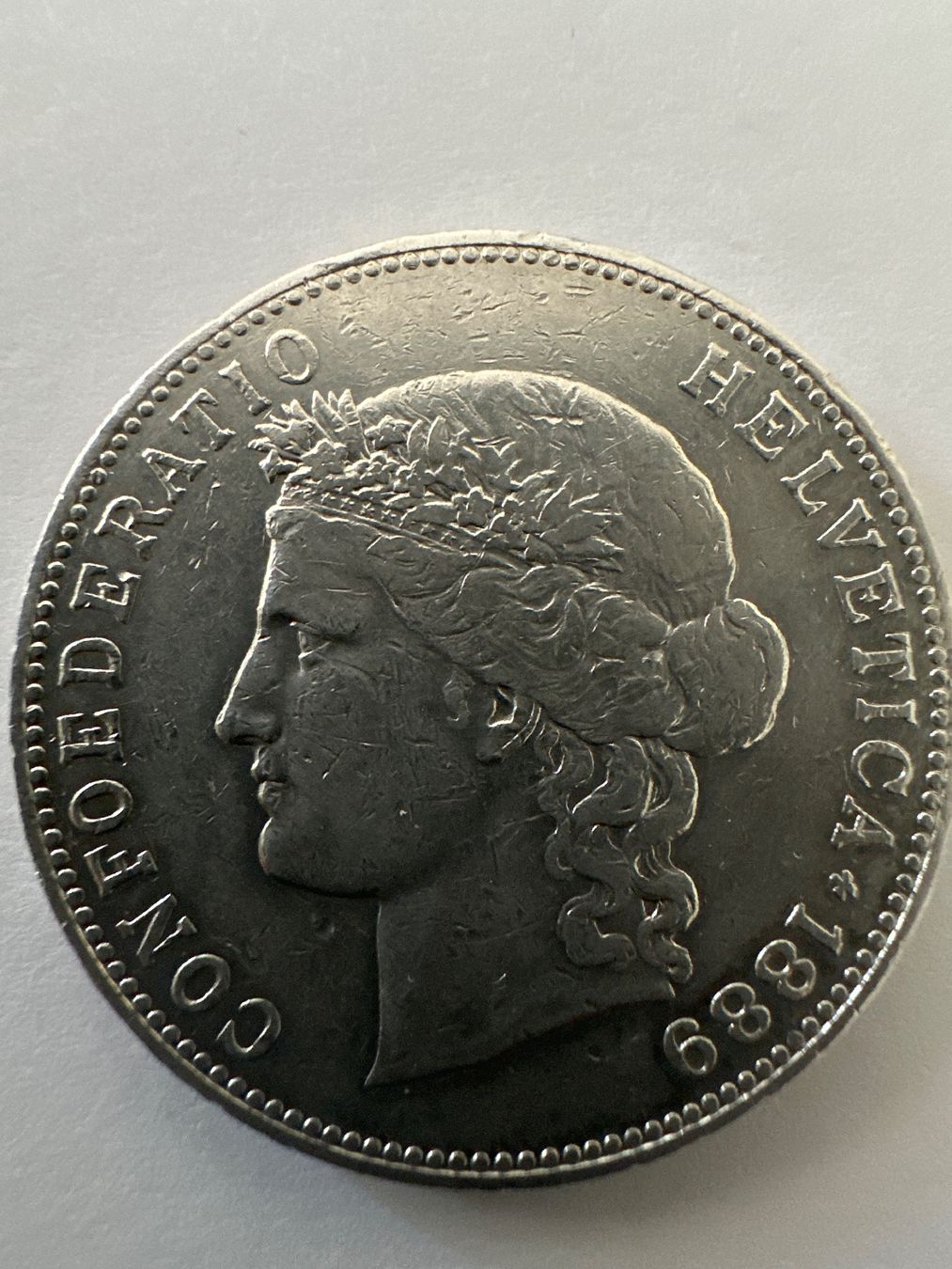 Tutti le monete: 1889 5Fr – Usato da Erlach venduto da gubbe1 2
