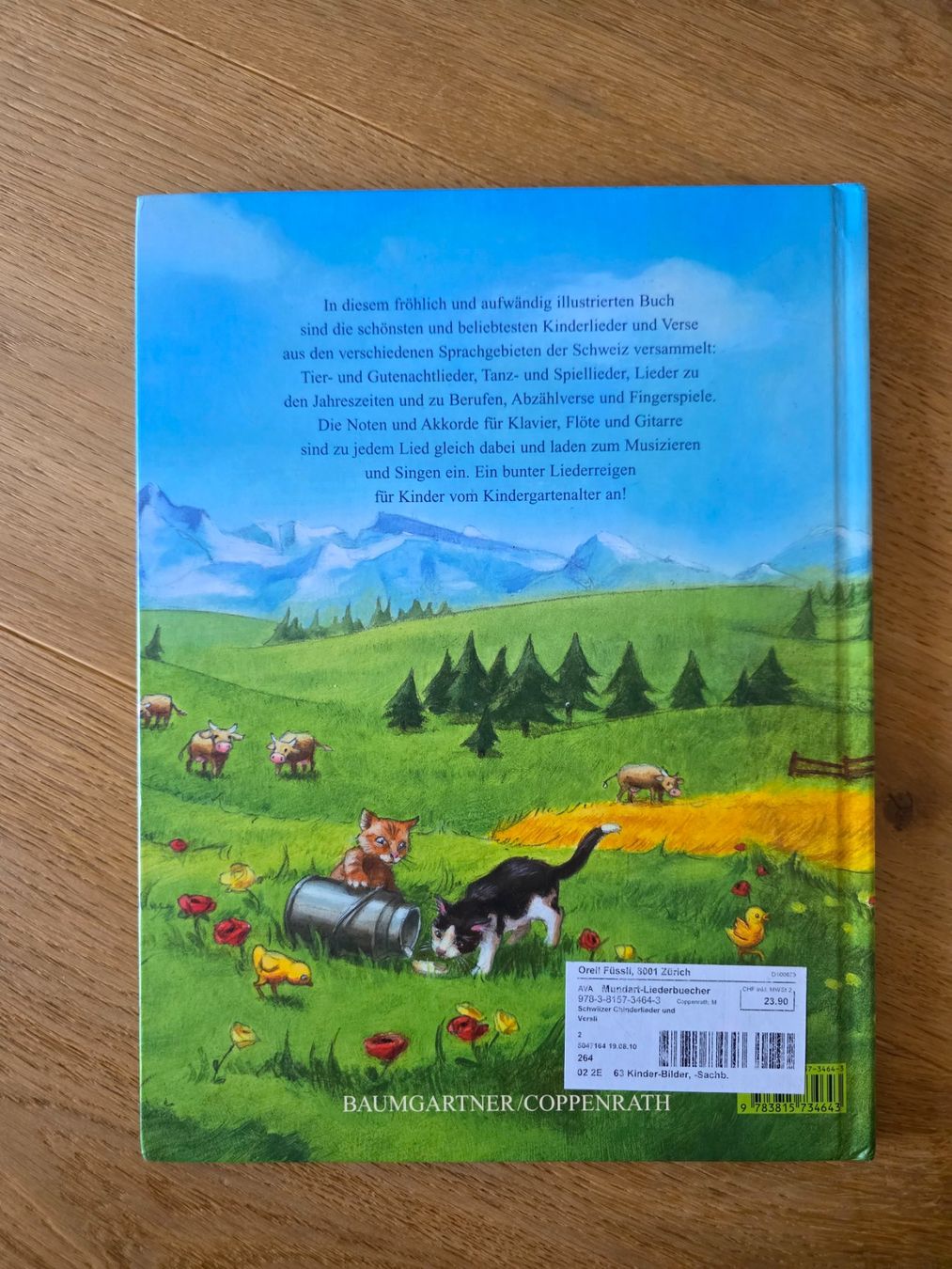 Bücher: Buch "Schwiizer Kinderlieder und Versli" – Gebraucht aus Richterswil von adora88 1