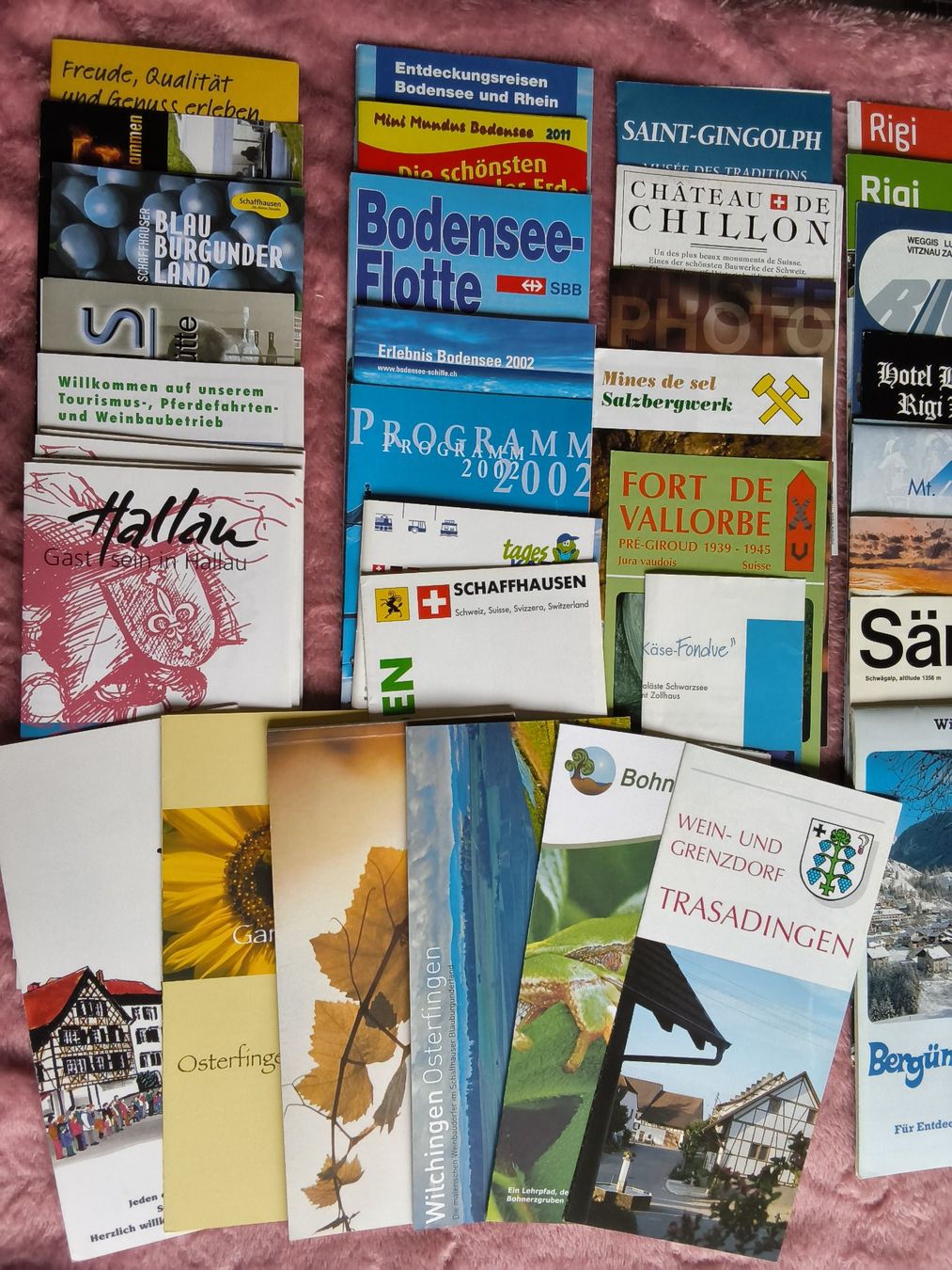 Documenti: Set CH Prospekte – Usato da Hallau venduto da histoiremerveilleuse 3