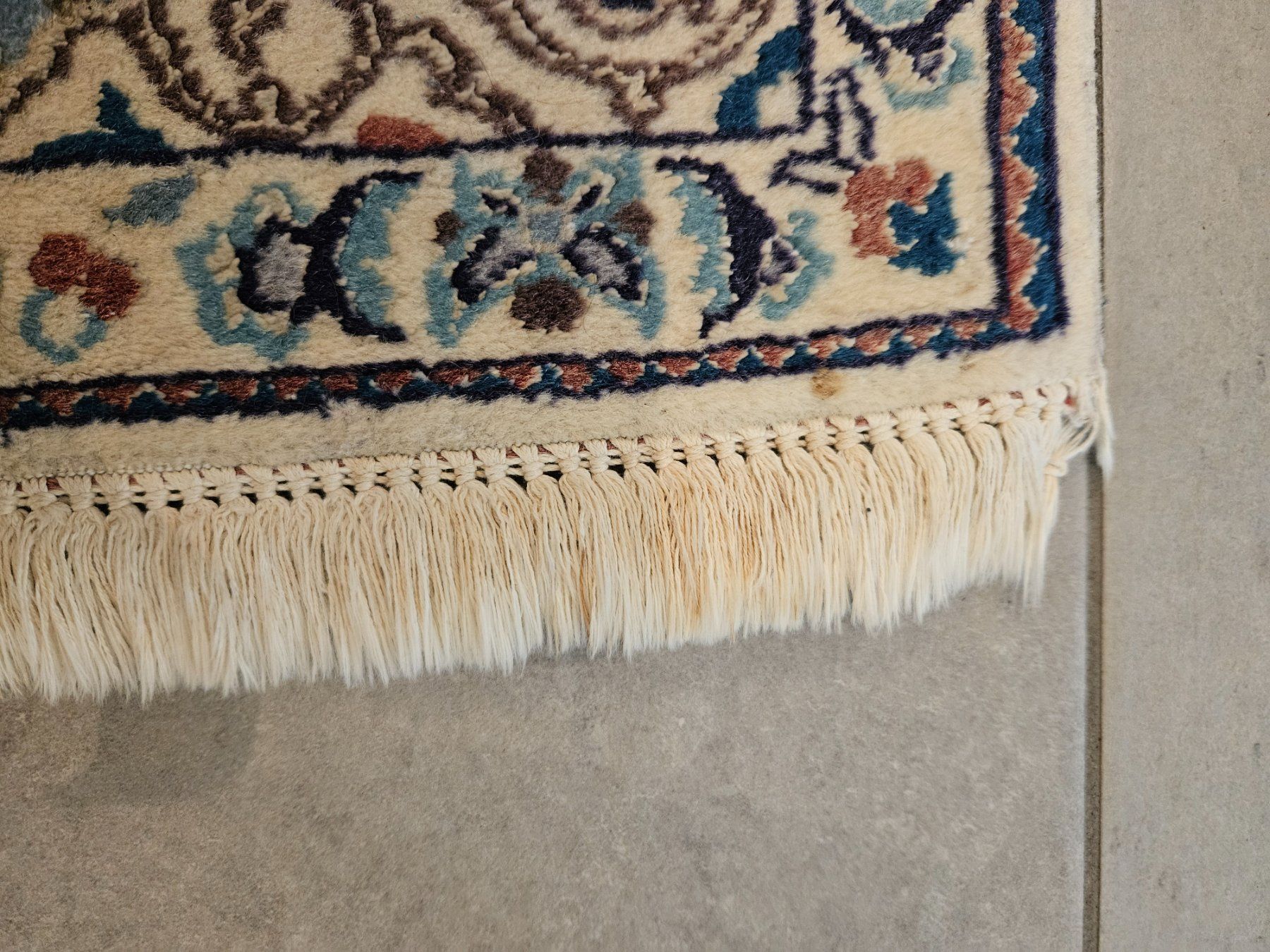 Tappeti: Perser Teppich, dunkelblau,  Fransen – Usato da Wittenbach venduto da anzo4 1