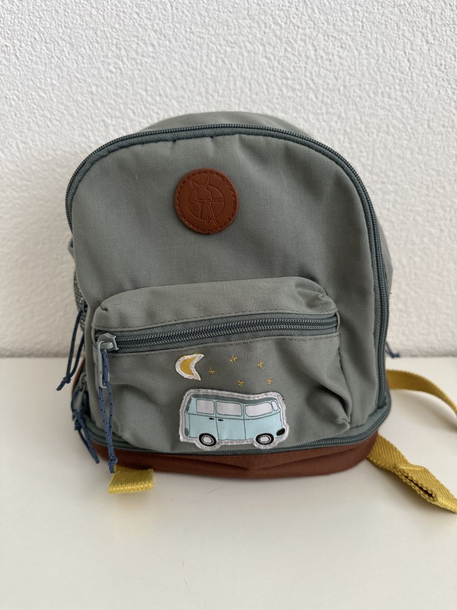 Rucksäcke: MINI BACKPACK ADVENTURE BUS Tagesrucksack cognac/olive – Gebraucht aus Uttigen von 1hihallo4 4