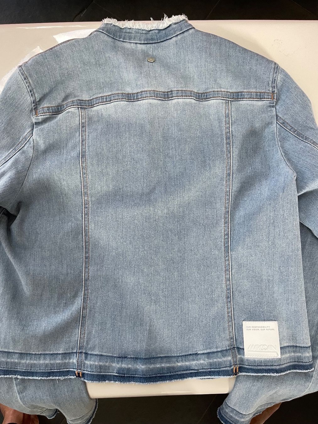 Marc Cain Giacche: Original Marc Cain Jeansjacke – Nuovo (secondo la descrizione) da Ruggell venduto da expoli 1