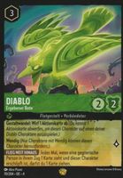 TCG Disney LORCANA URSULAS RÜCKKEHR De 70 Diablo - Ergebener