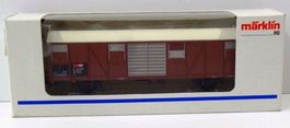 Märklin H0 4727: SBB Güterwagen Gbs, AC, Originalverpackung