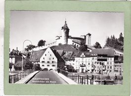 Schaffhausen Rheinbrücke mit Munot