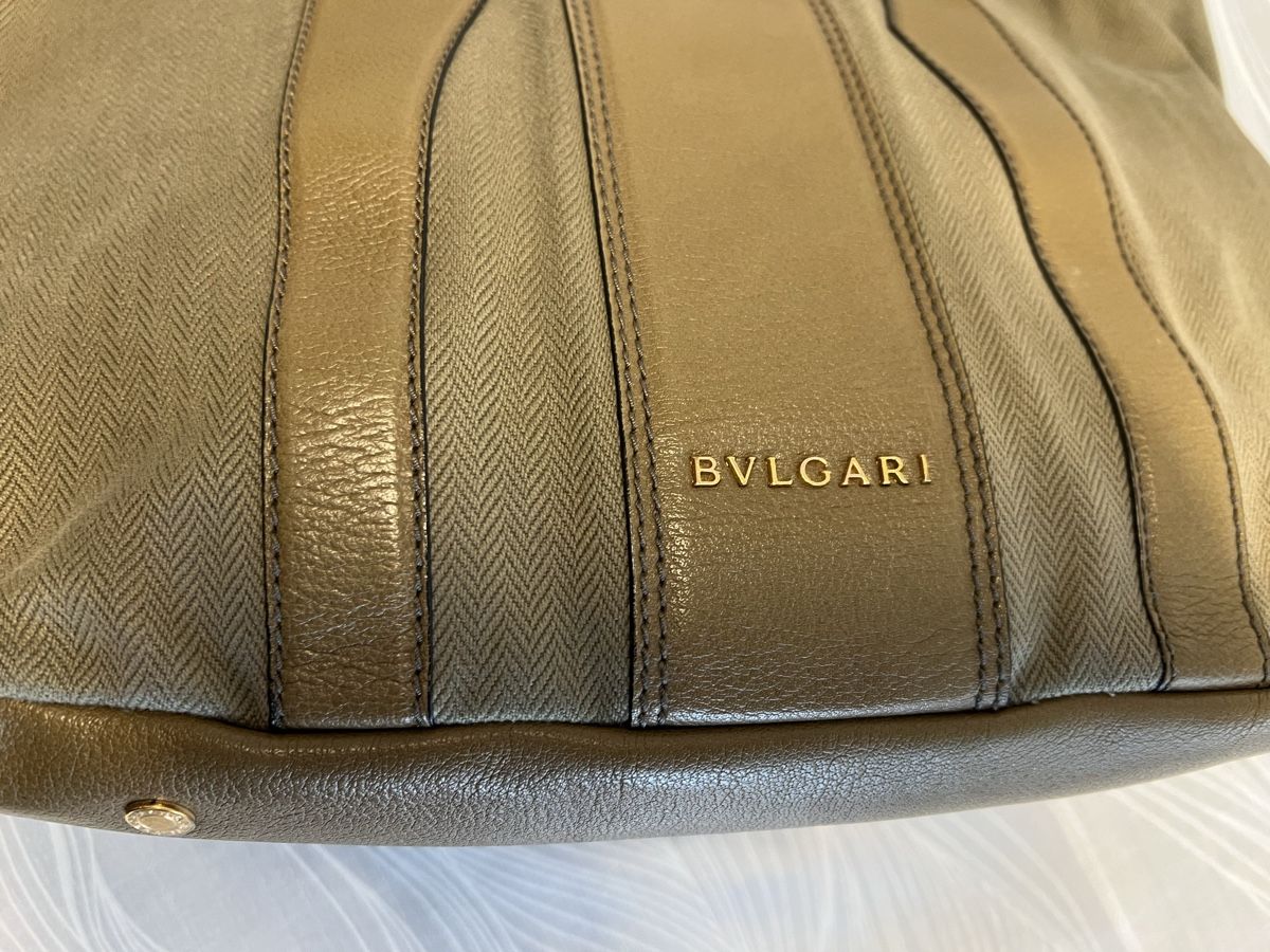 Bulgari Borse da donna: Grand sac BULGARI kaki – Nuovo (secondo la descrizione) da St-Blaise venduto da endora63 5
